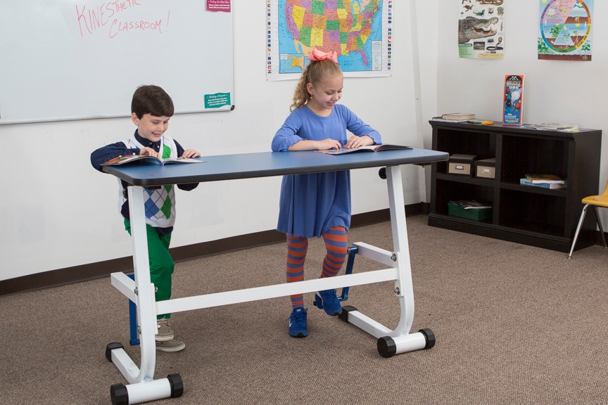 KIDSFIT KC-11 Single Standing Desk With Foot Fidget